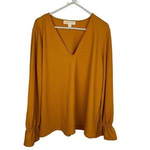Michael Kors top Marigold size XL